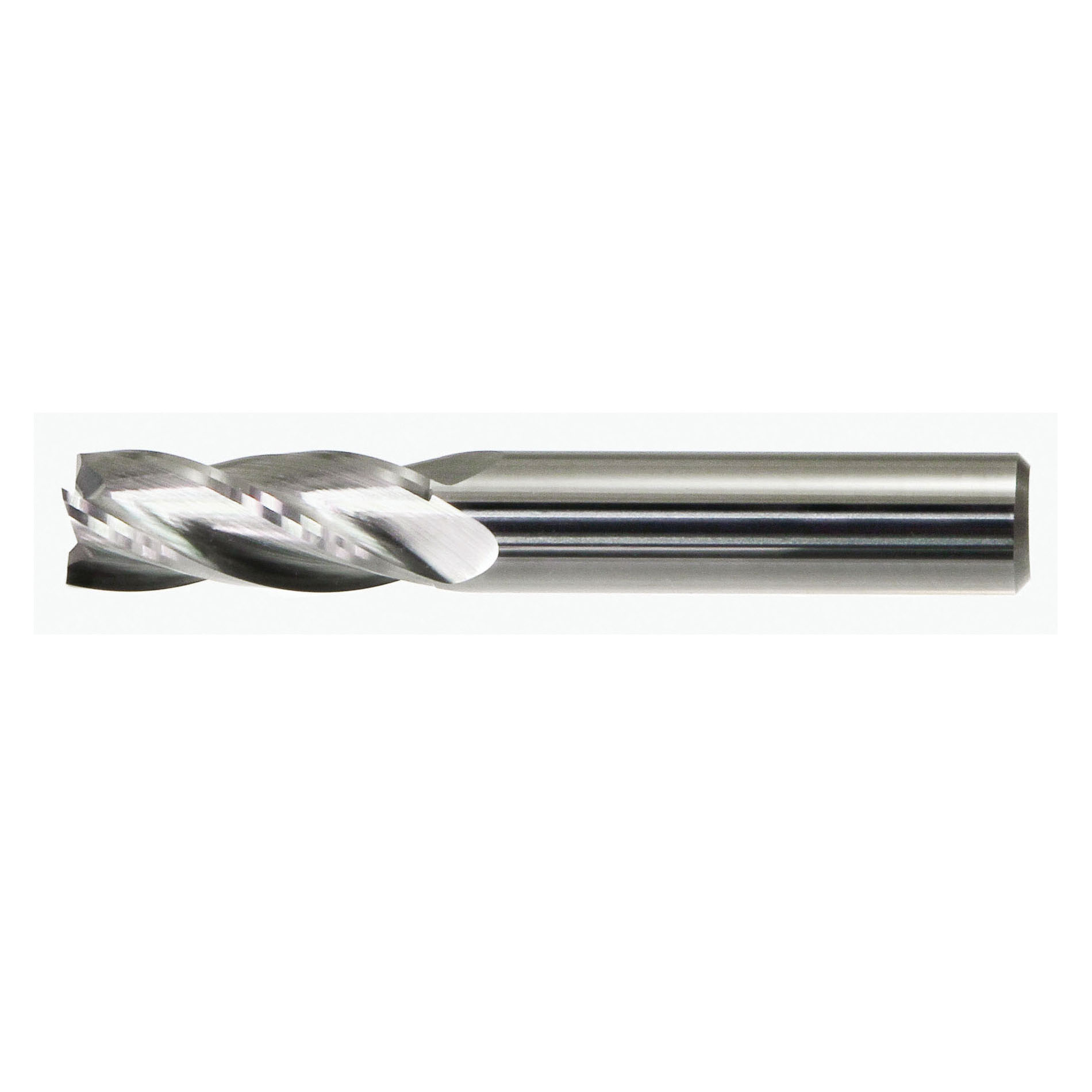 Drillco 73A108C 7300 Center Cutting Imperial Regular Length Single End Finishing End Mill, 1/8 in Dia Cutter, 3/8 in Length of Cut, 4 Flutes, 1/8 in Dia Shank, 1-1/2 in OAL, Bright - Roughing & Finishing End Mills